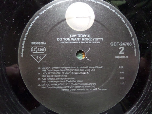 The Roots – Do You Want More?!!!??! (2xLP) LP vinyl record, image 4 of 10