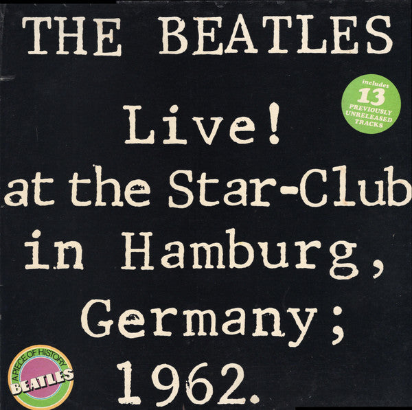 The Beatles – Live! At The Star-Club In Hamburg, Germany; 1962. (2xLP) LP vinyl record, image 1 of 6