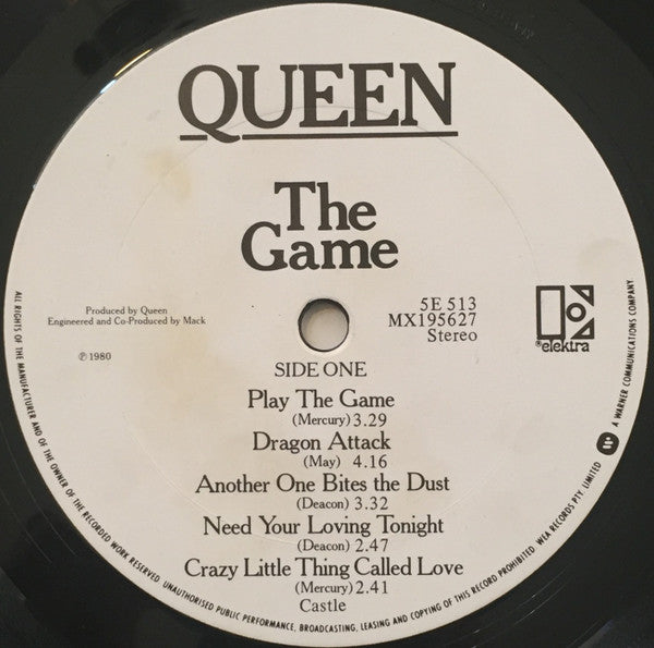 Queen – The Game LP vinyl record, image 3 of 7