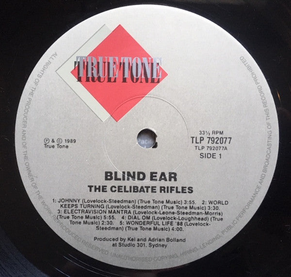 The Celibate Rifles – Blind Ear LP vinyl record, image 3 of 6
