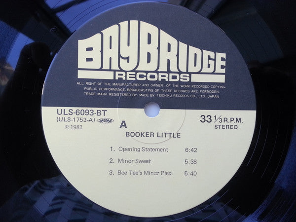 Booker Little – Booker Little LP vinyl record, image 4 of 5