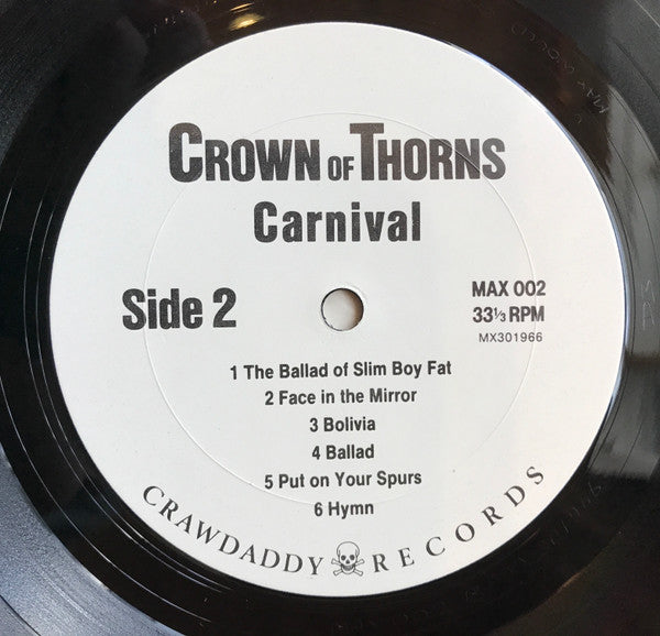 Crown Of Thorns – Carnival LP vinyl record, image 3 of 4