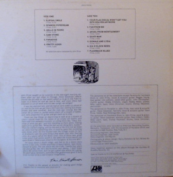 John Prine – John Prine LP vinyl record, image 2 of 4