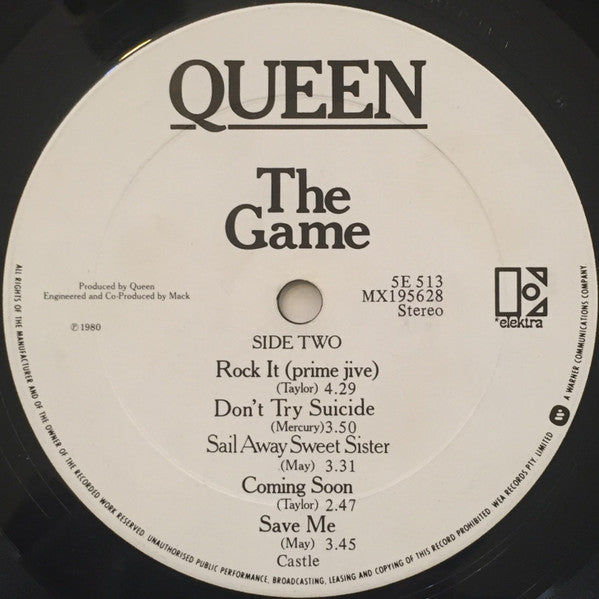 Queen – The Game LP vinyl record, image 4 of 7