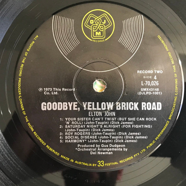 Elton John – Goodbye Yellow Brick Road (2xLP) LP vinyl record, image 10 of 10