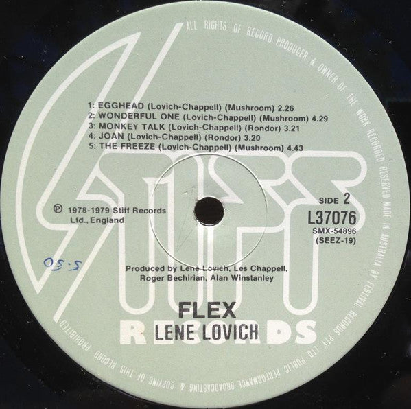 Lene Lovich – Flex LP vinyl record, image 4 of 6