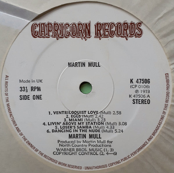 Martin Mull – Martin Mull LP vinyl record, image 5 of 6