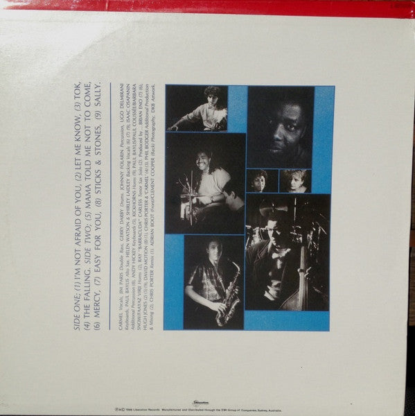 Carmel – The Falling LP vinyl record, image 3 of 5