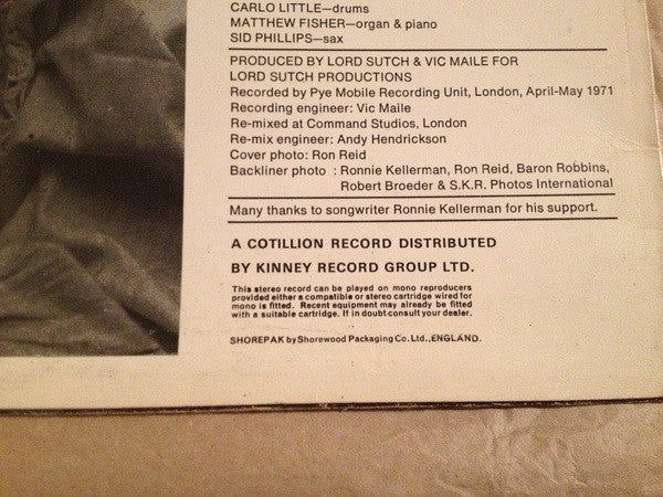 Lord Sutch And Heavy Friends – Hands Of Jack The Ripper LP vinyl record, image 3 of 6
