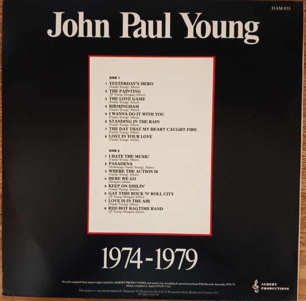 John Paul Young – 1974-1979 LP vinyl record, image 2 of 4