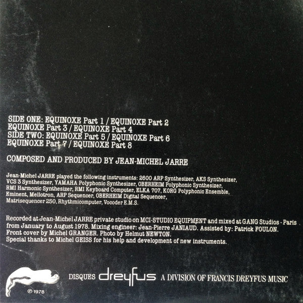 Jean-Michel Jarre – Equinoxe LP vinyl record, image 3 of 5