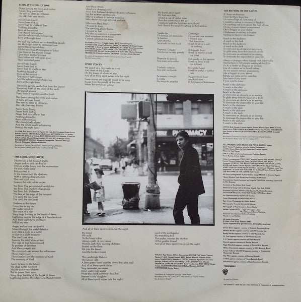 Paul Simon – The Rhythm Of The Saints LP vinyl record, image 4 of 6