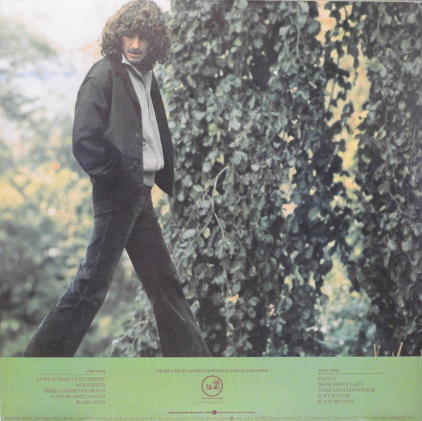 George Harrison – George Harrison LP vinyl record, image 2 of 6
