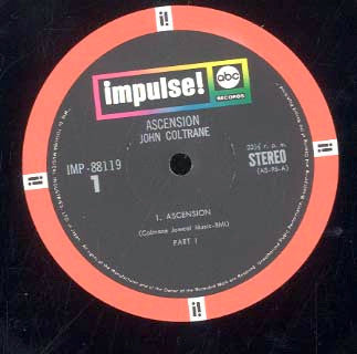 John Coltrane – Ascension LP vinyl record, image 2 of 3