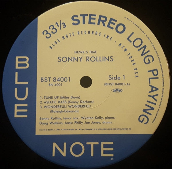 Sonny Rollins – Newk's Time LP vinyl record, image 4 of 10