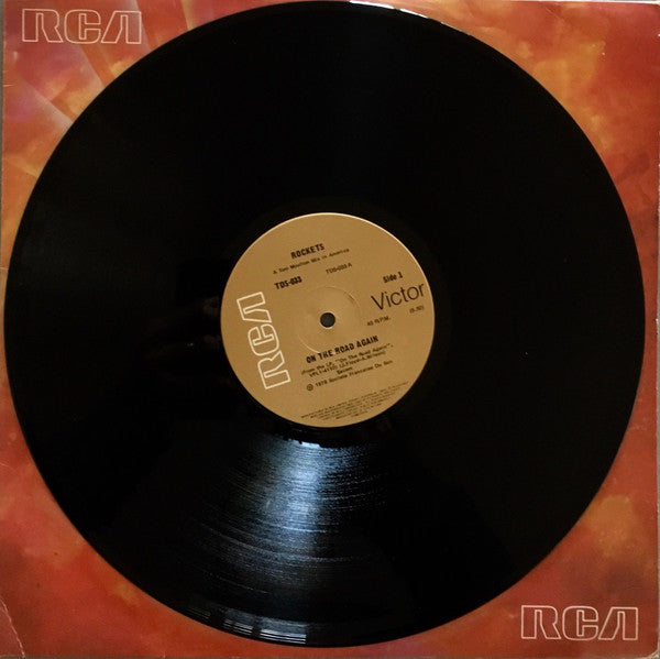 Rockets – On The Road Again 12" vinyl record, image 2 of 4