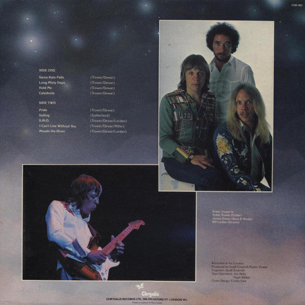 Robin Trower – Long Misty Days LP vinyl record, image 2 of 4