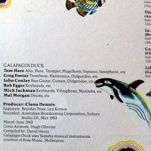 Galapagos Duck – The Voyage Of The Beagle LP vinyl record, image 3 of 7