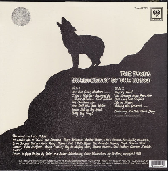 The Byrds – Sweetheart Of The Rodeo LP vinyl record, image 2 of 4