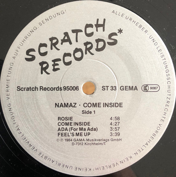 Namaz – Come Inside LP vinyl record, image 3 of 4