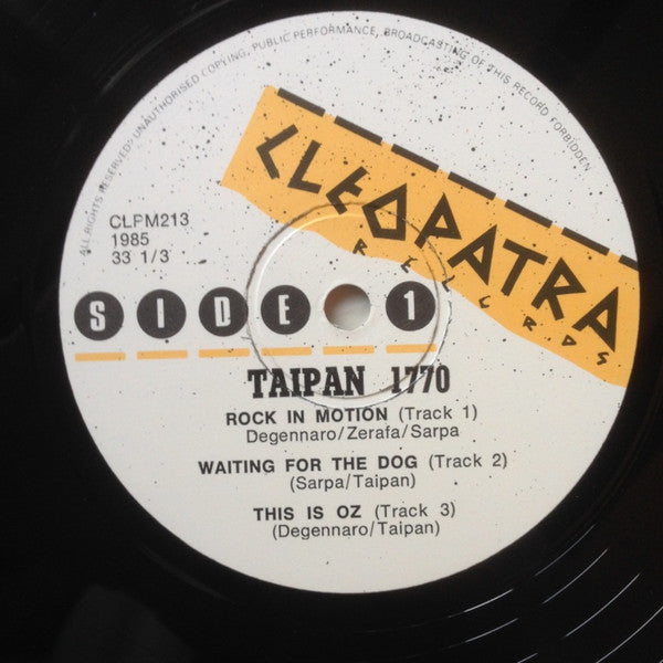 Taipan – 1770 LP vinyl record, image 3 of 6