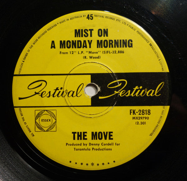The Move – Blackberry Way 7" vinyl record, image 2 of 4