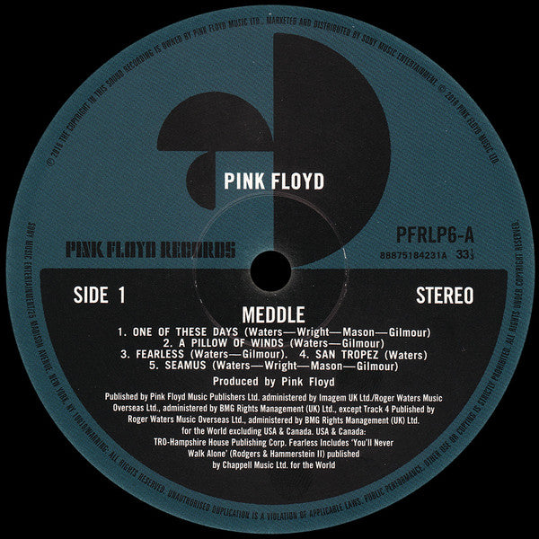 Pink Floyd – Meddle LP vinyl record, image 4 of 9