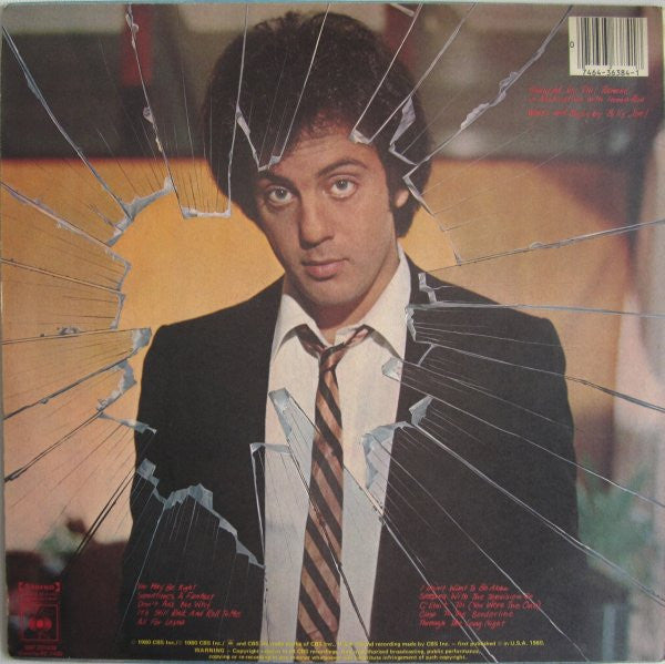 Billy Joel – Glass Houses LP vinyl record, image 2 of 6
