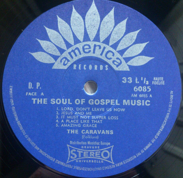 The Caravans – The Soul Of Gospel Music LP vinyl record, image 2 of 2