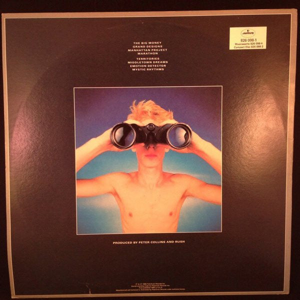 Rush – Power Windows LP vinyl record, image 2 of 7