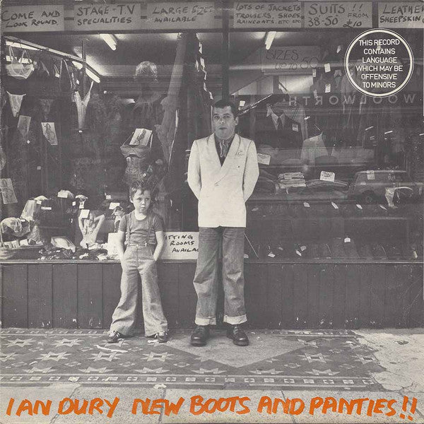 Ian Dury – New Boots And Panties LP vinyl record, image 2 of 7