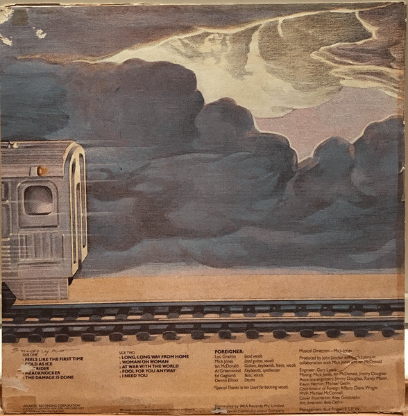 Foreigner – Foreigner LP vinyl record, image 2 of 6