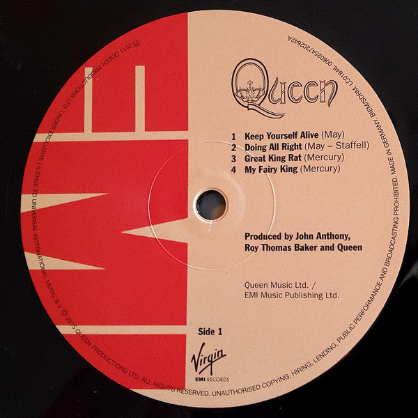 Queen – Queen LP vinyl record, image 3 of 8
