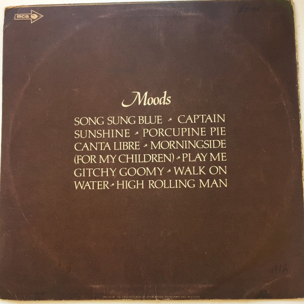 Neil Diamond – Moods LP vinyl record, image 2 of 4