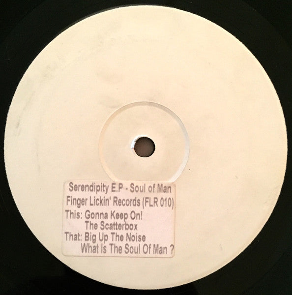 Soul Of Man – Serendipity E.P. 12" vinyl record, image 1 of 2