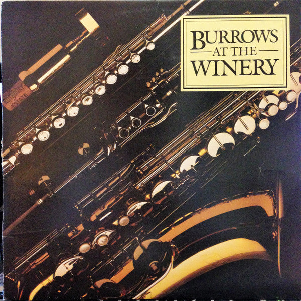 Don Burrows – Burrows At The Winery LP vinyl record, image 1 of 5