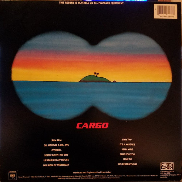 Men At Work – Cargo LP vinyl record, image 2 of 4