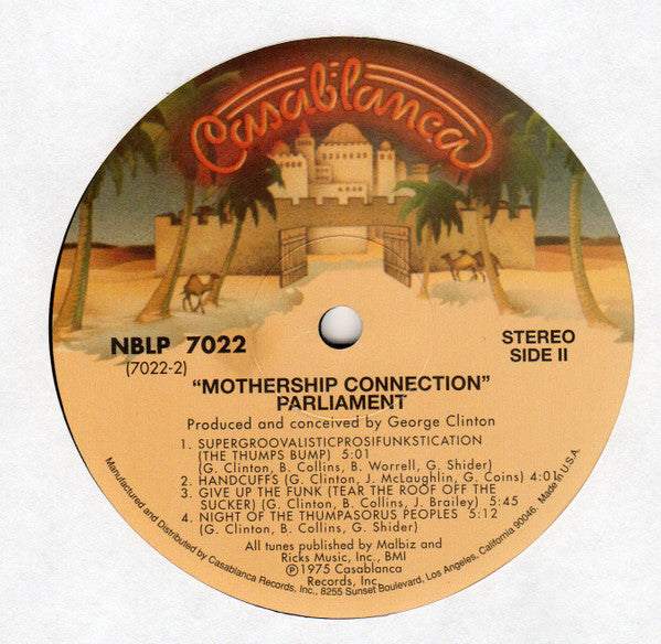 Parliament – Mothership Connection LP vinyl record, image 4 of 5