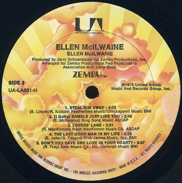Ellen Mcilwaine – Ellen McIlwaine LP vinyl record, image 4 of 4