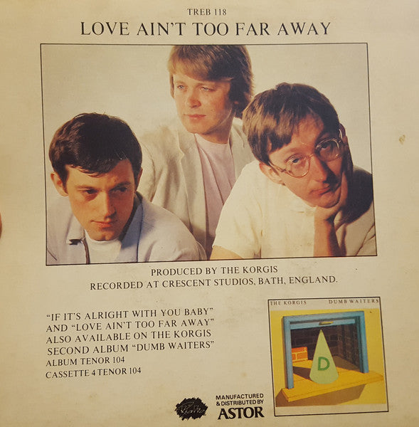The Korgis – If It's Alright With You Baby 7" vinyl record, image 2 of 3