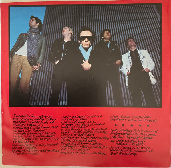 Graham Parker And The Rumour – The Up Escalator LP vinyl record, image 5 of 6