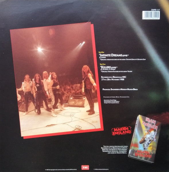 Iron Maiden – Infinite Dreams 7" vinyl record, image 6 of 8