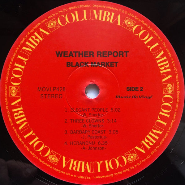 Weather Report – Black Market LP vinyl record, image 4 of 8