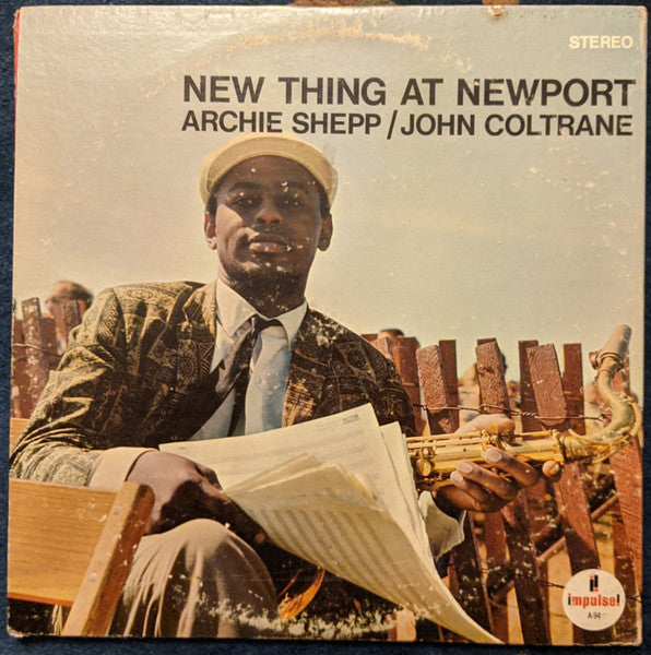 John Coltrane, Archie Shepp – New Thing At Newport LP vinyl record, image 2 of 5