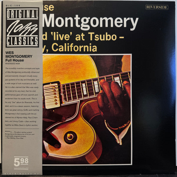 Wes Montgomery – Full House LP vinyl record, image 1 of 6