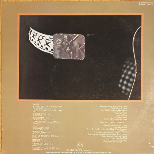 Freddie King – Woman Across The River LP vinyl record, image 2 of 4