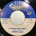 Johnnie Allan – A Woman Left Lonely / I Wonder Where You Are Tonight 7" vinyl record, image 1 of 2