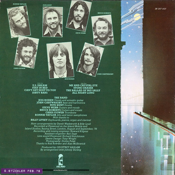 The Jess Roden Band – Play It Dirty, Play It Class LP vinyl record, image 2 of 4