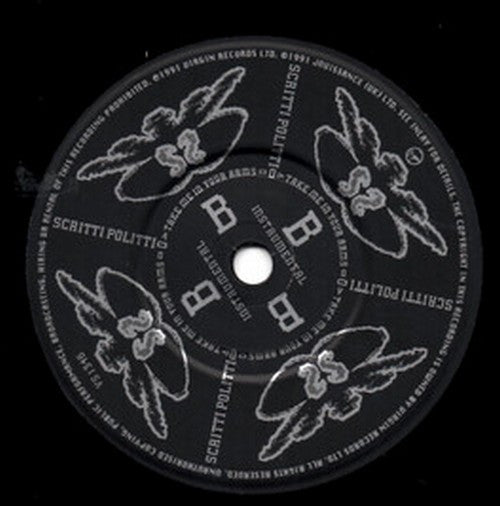 Scritti Politti – Take Me In Your Arms And Love Me 7" vinyl record, image 4 of 4