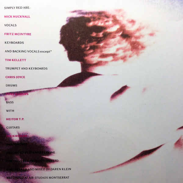 Simply Red – A New Flame LP vinyl record, image 5 of 8